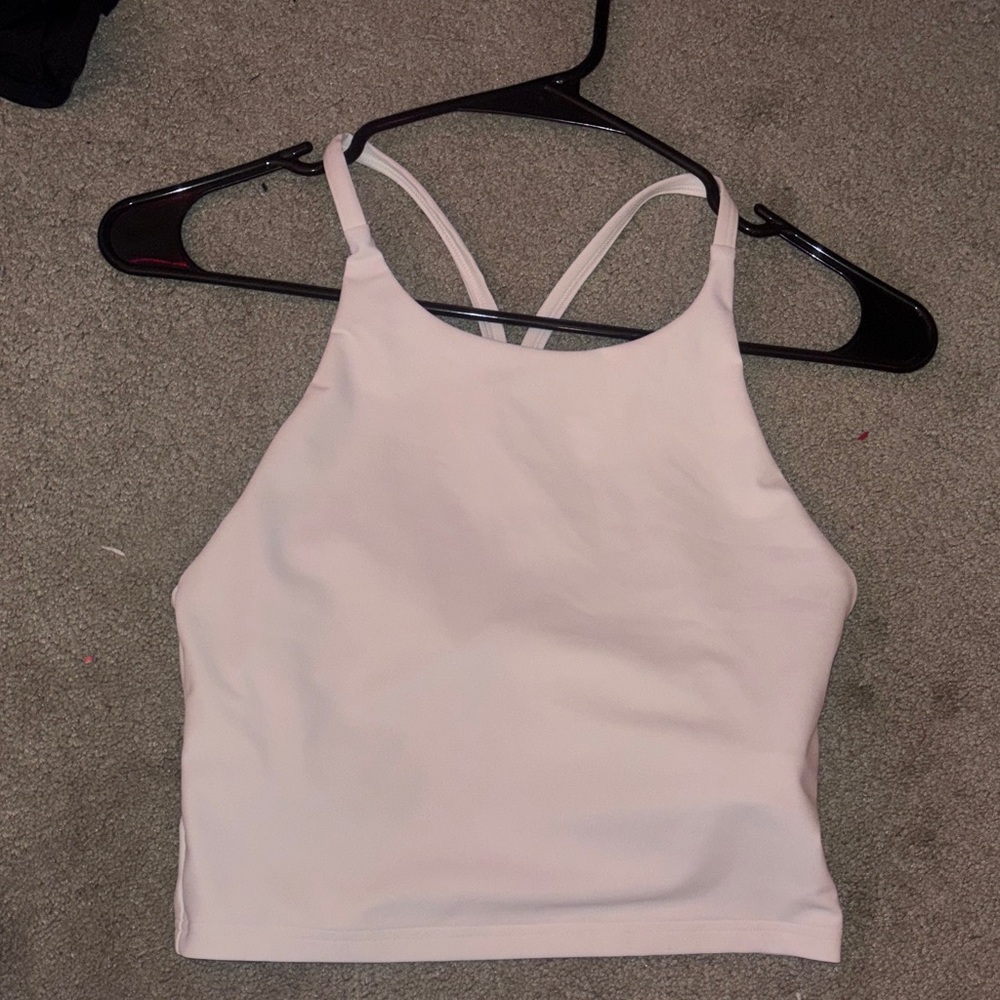Active USA Light Pink Racerback Tank